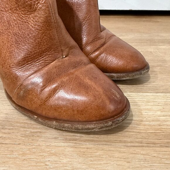 Rag & Bone Leather Ankle Boots – Brown, Size 37 - Picture 6 of 6